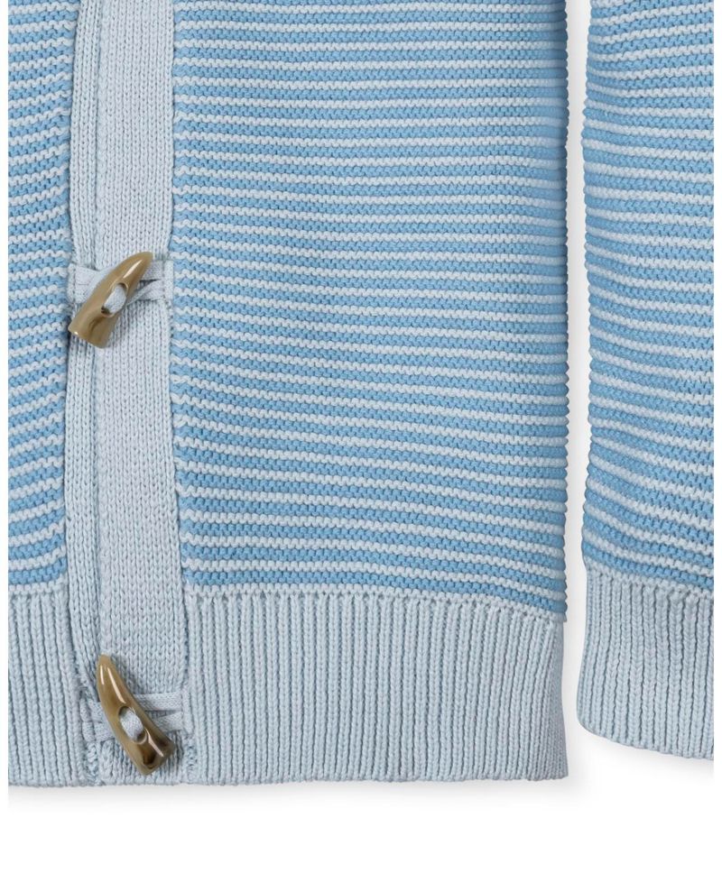 Hope and Henry Little and Big Boys' Organic Shawl Collar Cardigan Sweater