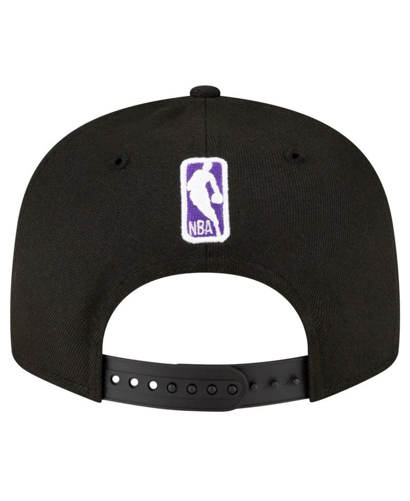 Men's Black Sacramento Kings Official Team Color 9FIFTY Snapback Hat