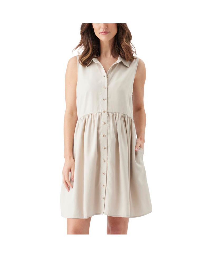 Women's Ripe Chloe Tencel Dress Sand