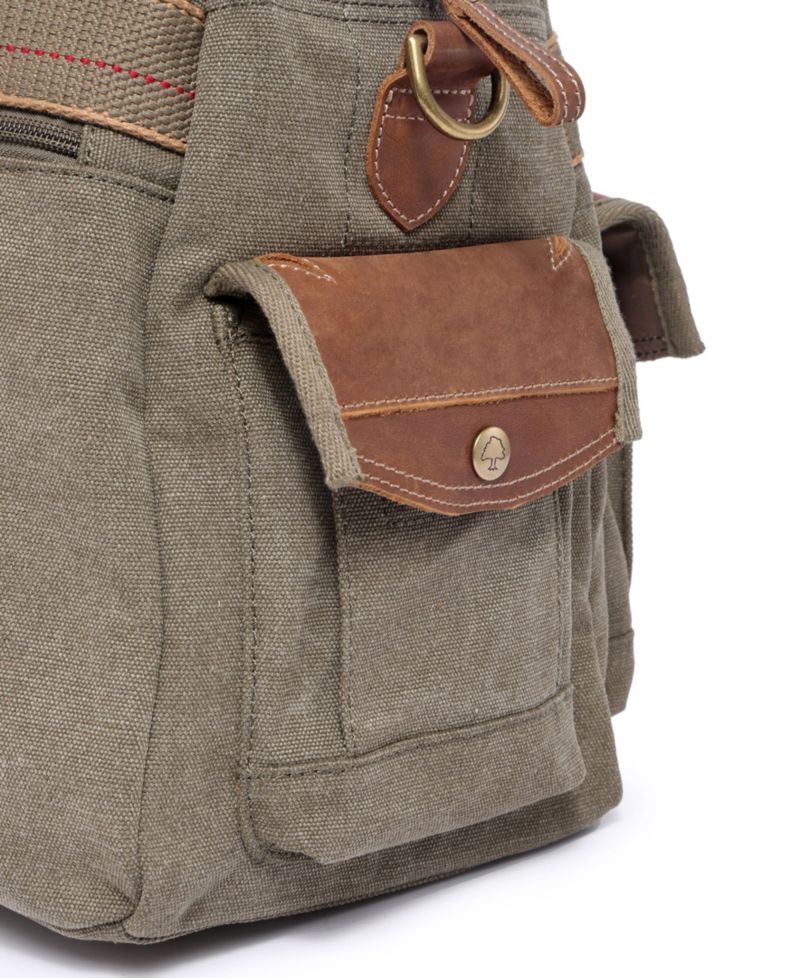 Turtle Ridge Extra-Large Canvas Duffel Bag