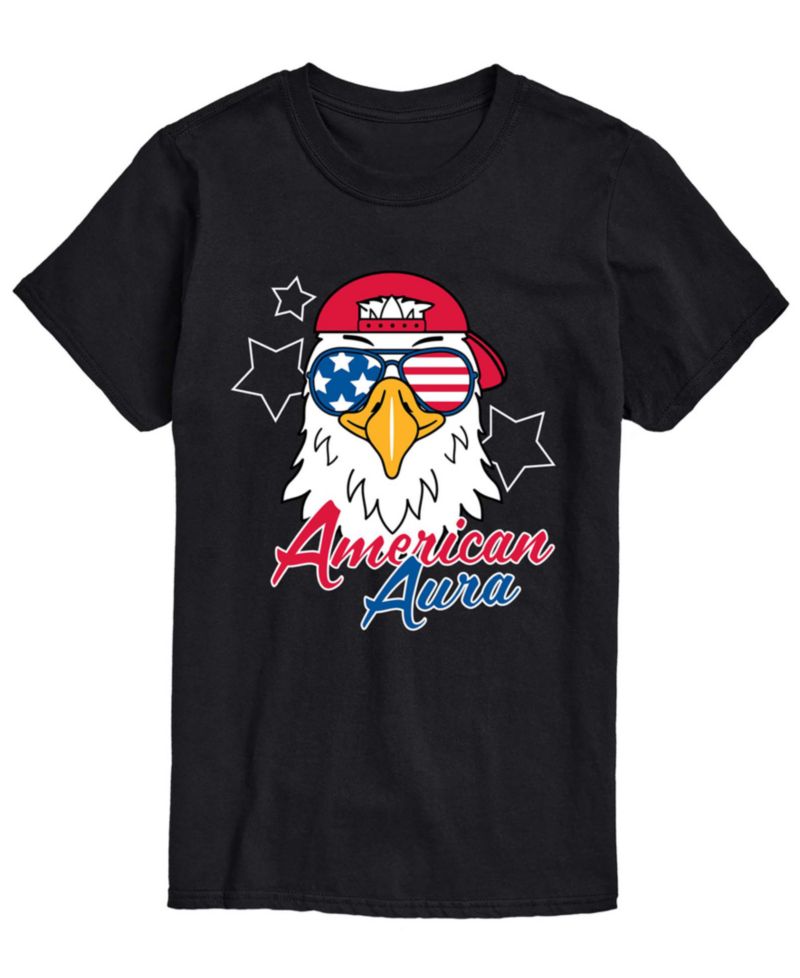 Men's American Aura Eagle Short-Sleeve Graphic T-Shirt