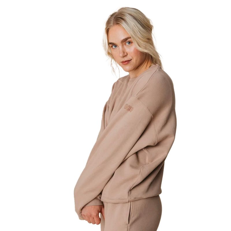 Women's Organic Cotton Teddy Oversized Crewneck