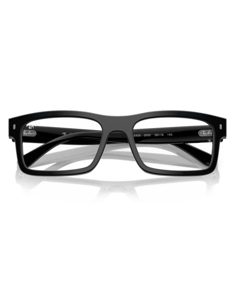 Unisex Rectangle Plastic RB5435 Optics Eyeglasses