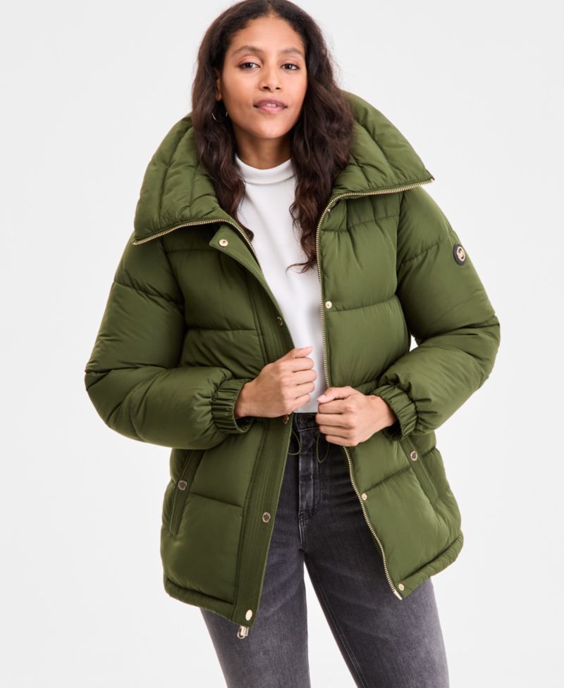 Women's Hooded Anorak Puffer Coat