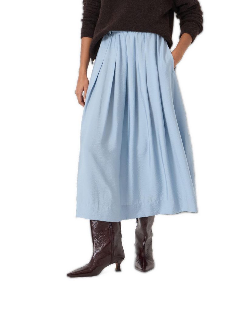 Women's Ivy Pleated Air Flow Midi Skirt