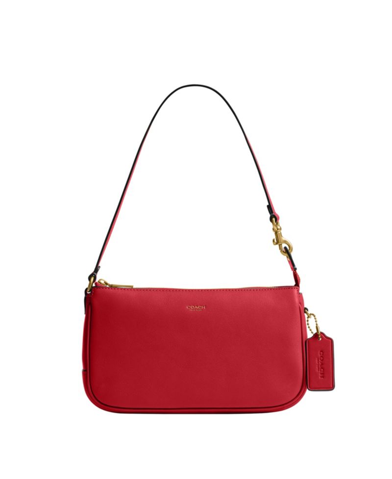 Plaza Small Leather Slim Shoulder Bag