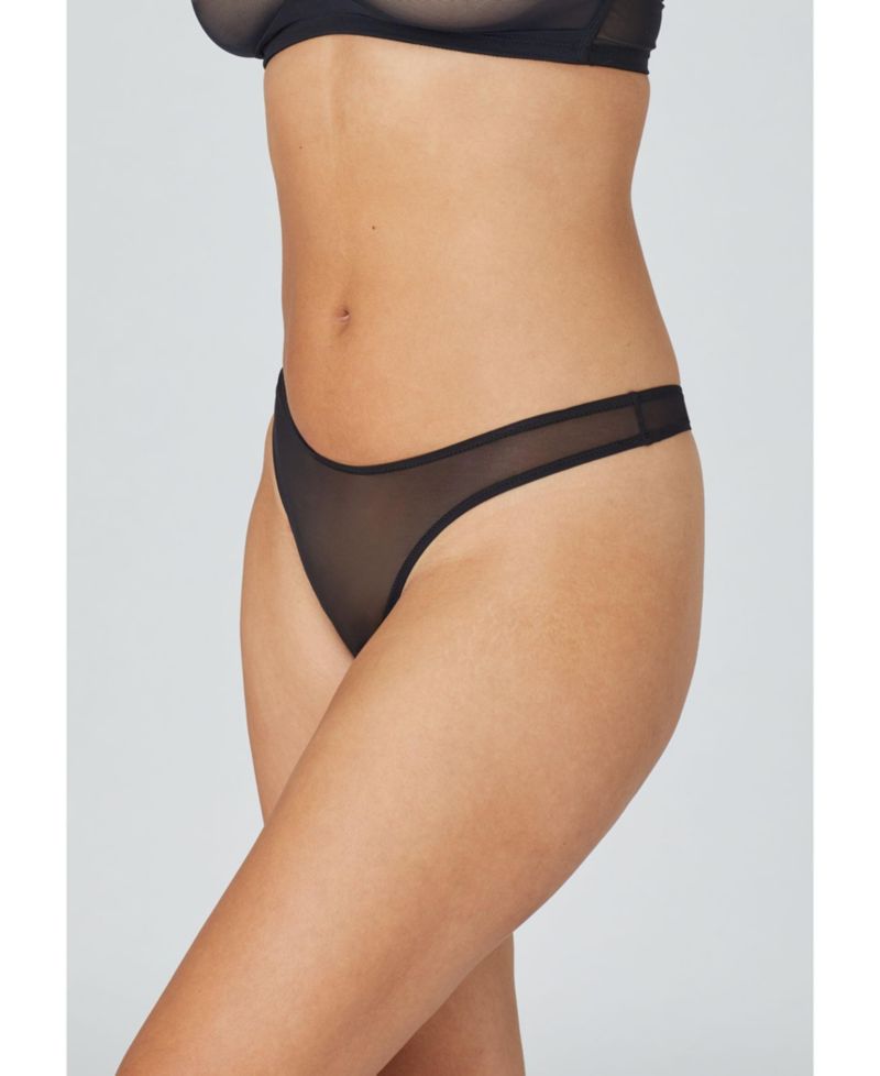 Plus Size The Thong - Mesh