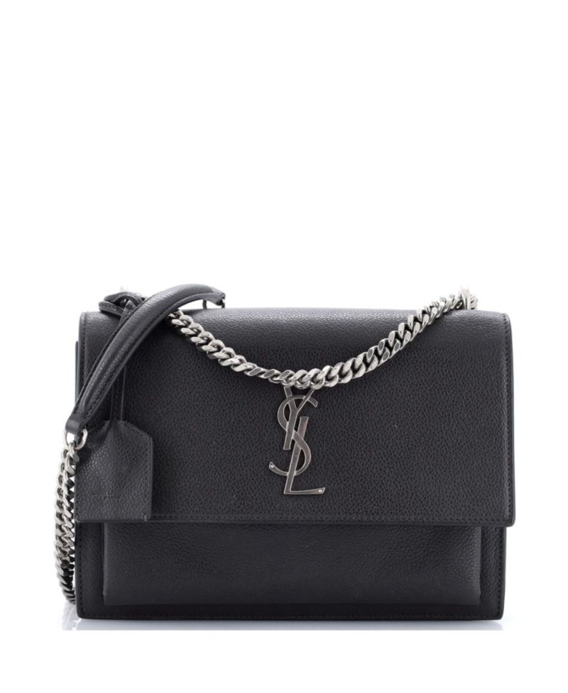 Medium Sunset Crossbody Bag Leather