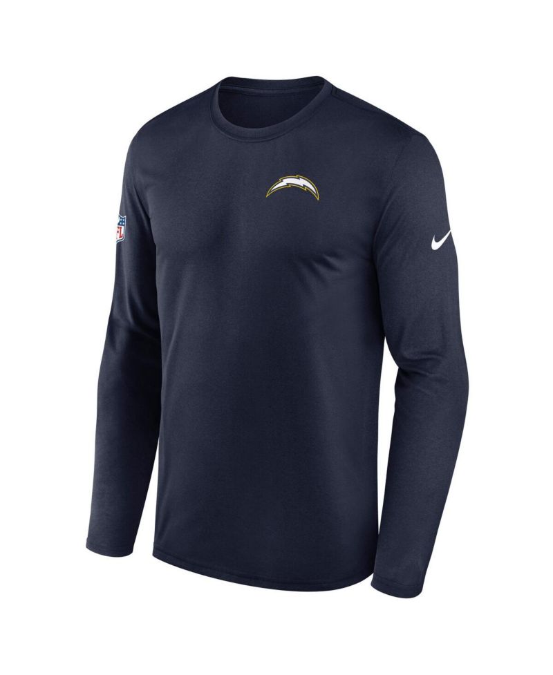 Men's Navy Los Angeles Chargers Alternate Super Chargers Sideline Legend Performance T-Shirt