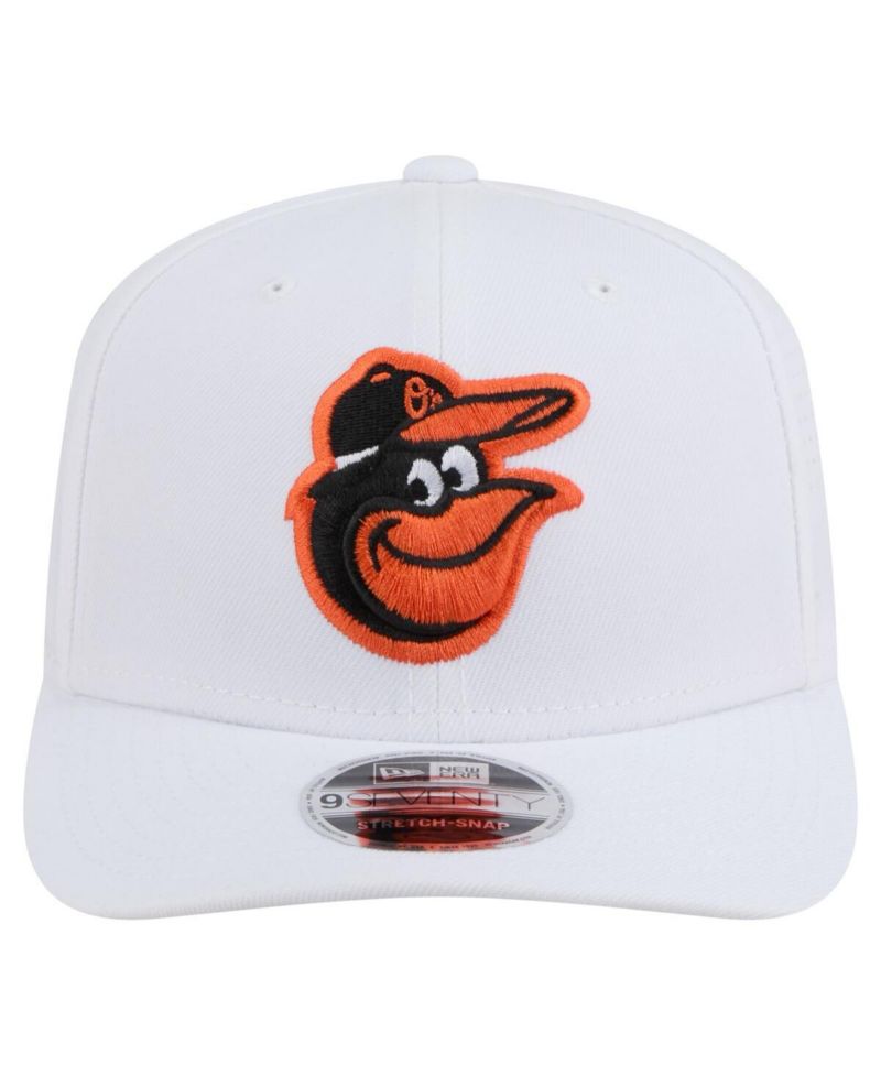 Men's White Baltimore Orioles COOLERA 9SEVENTY Adjustable Hat
