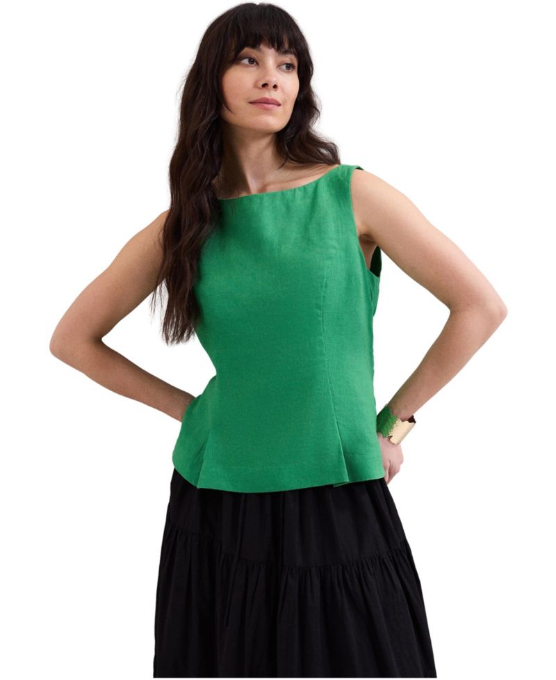 Women's Isabelle Linen Top