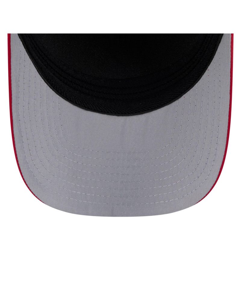 Men's Navy/Red Atlanta Braves Rope M-Crown A-Frame 39THIRTY Flex Hat
