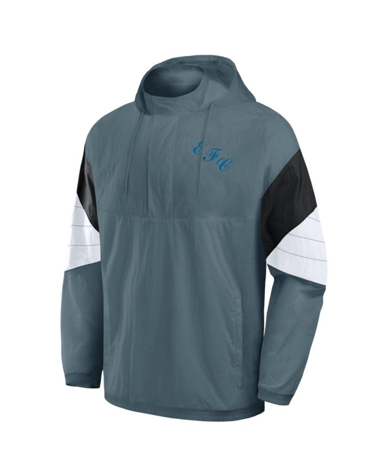 Men's Everton FC Hooded Quarter-Zip Track Jacket
