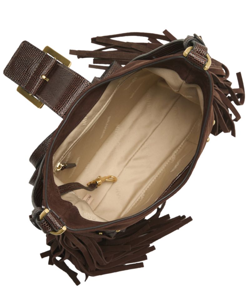 Gwynne Small Suede Crossbody Bag