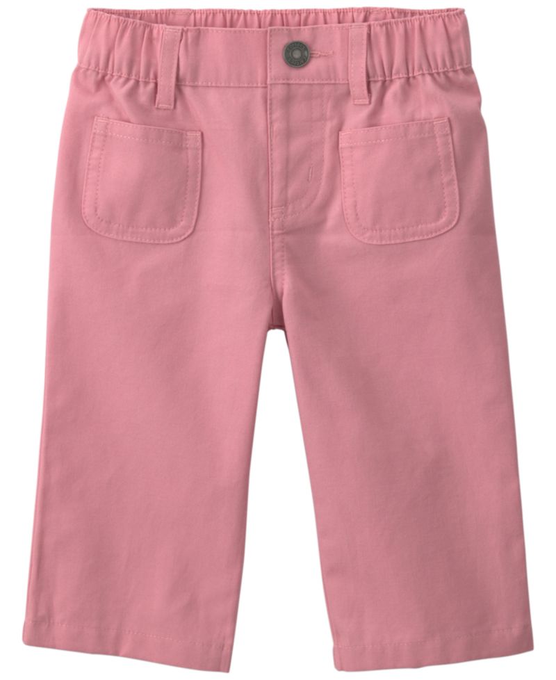 Baby Girls' Floral Long-Sleeve Top and Pants, 2-Piece Set