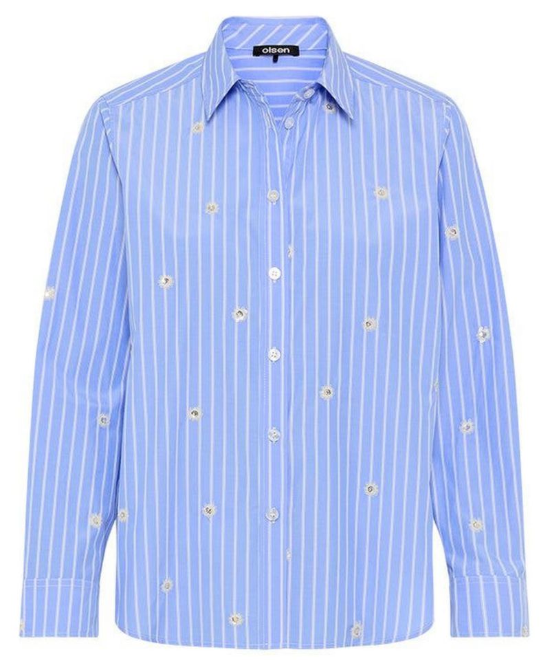 Women's Embellised Stripe Shirt
