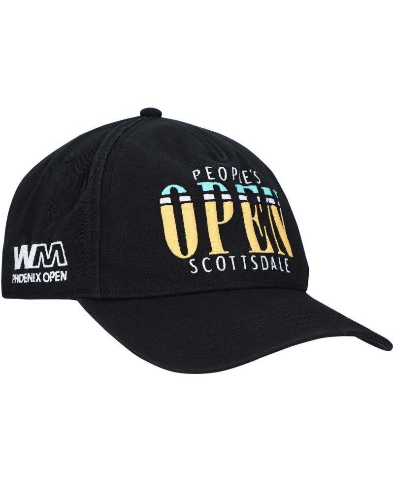 Men's Black WM Phoenix Open Roscoe Adjustable Hat