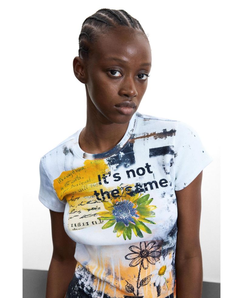 Women's Printed T-shirt 100% cotton