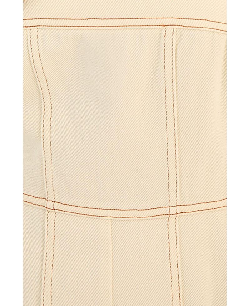 Women's Wide Leg Denim Jumpsuit