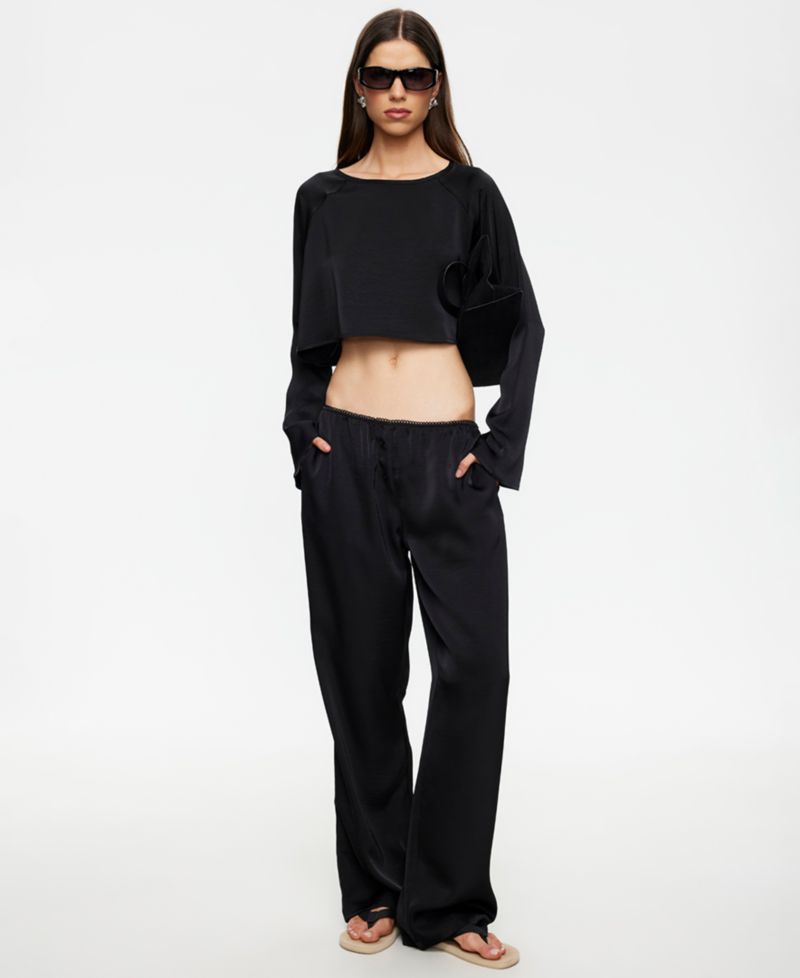 Women's Straight-Leg Pull-On Pants