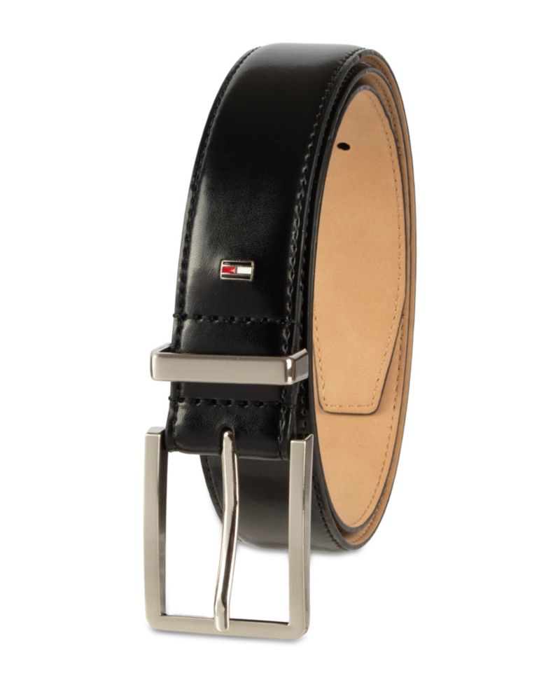 32MM Men's Reversible Dress Leather Belt