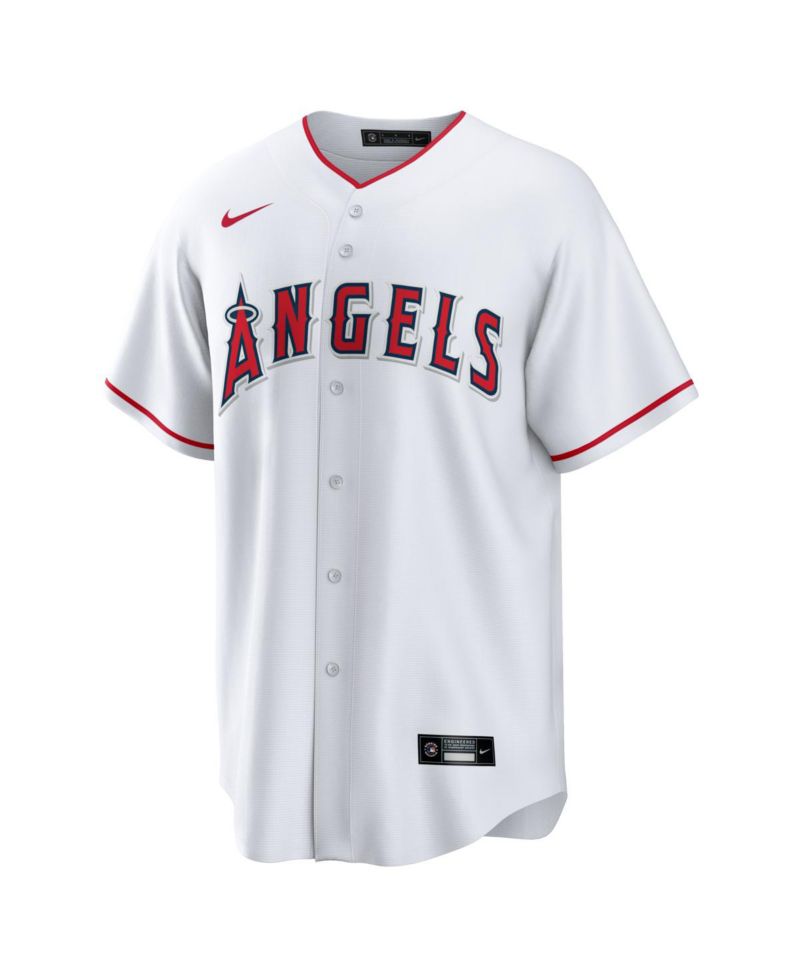 Men's White Los Angeles Angels Home Big & Tall Replica Jersey