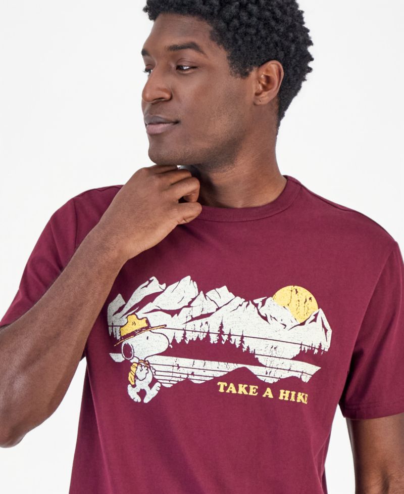 Men's Snoopy Take A Hike Graphic T-Shirt