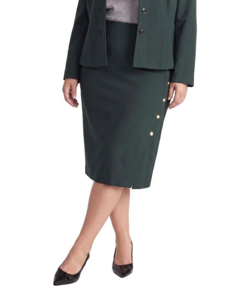 Plus Size Anya Ponte Skirt