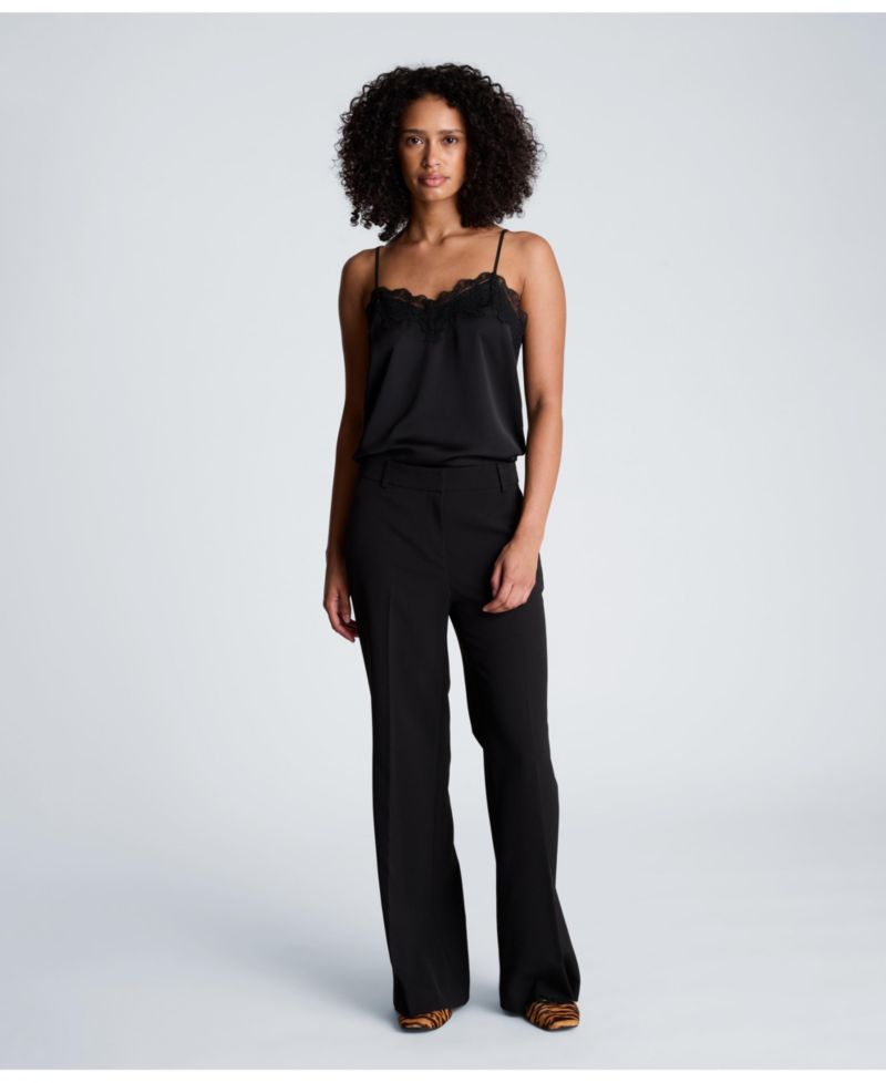 Women's Luxe Twill Flare Leg Pant