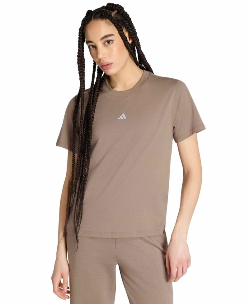 Plus Size Short-Sleeve Cotton Crewneck Logo T-Shirt