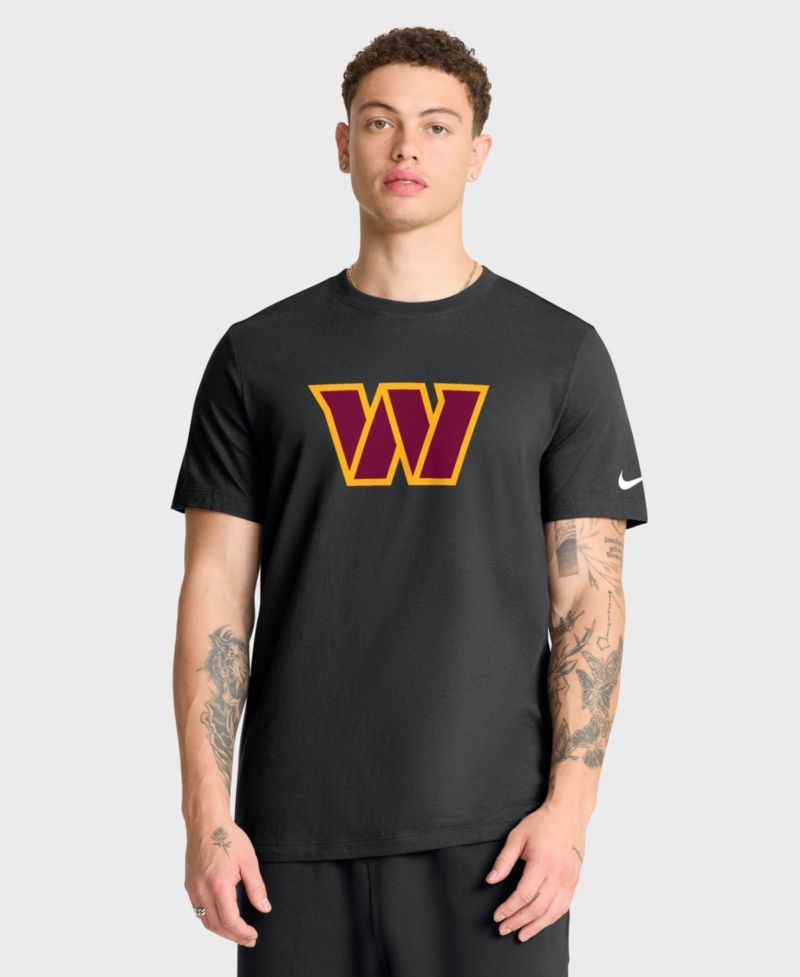 Men's Washington Commanders Essential Screen Print Graphics T-Shirt