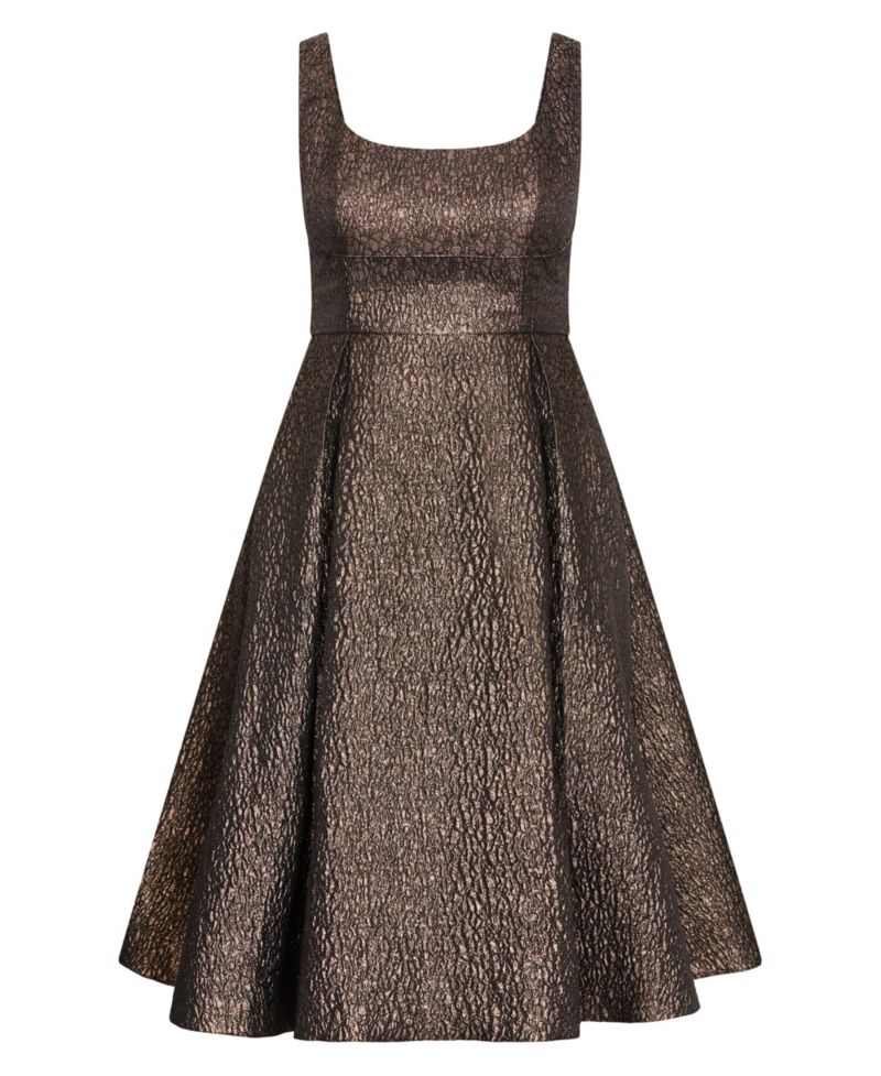 Women's Rosella Jacquard Midi Dress
