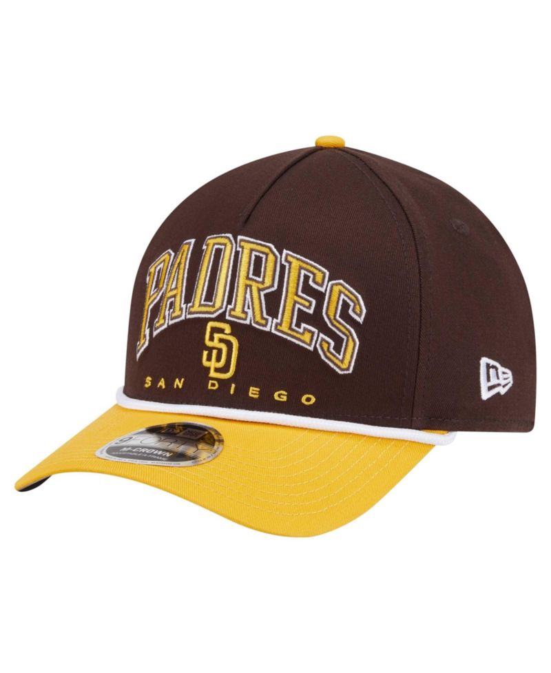 Men's Brown/Gold San Diego Padres Arch 9FORTY A-Frame M-Crown Adjustable Hat