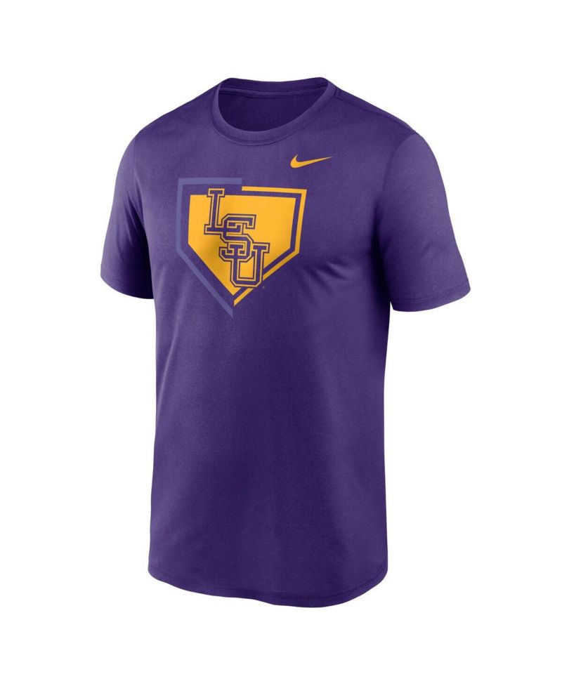 Men's Purple LSU Tigers Primetime Baseball Icon Legend Dri-FIT T-Shirt