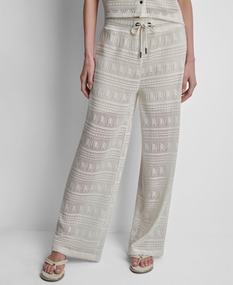 Women's Straight-Leg Drawstring Pants