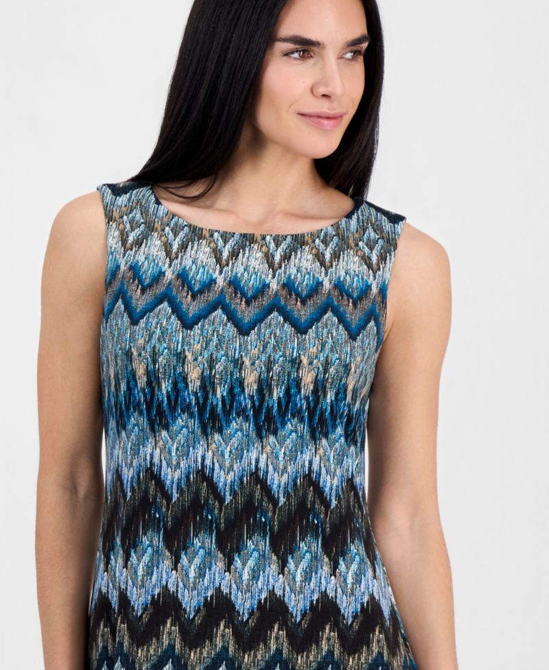 Petite Sleeveless Shift Dress