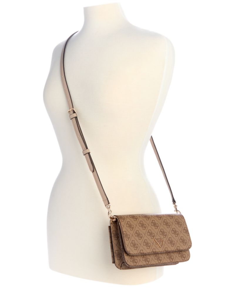 Noelle II Mini Flap Logo Crossbody Bag