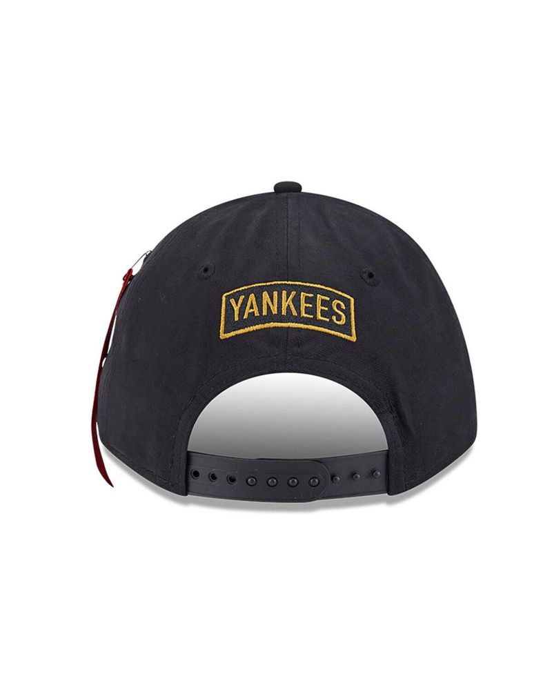 Men's Black New York Yankees A-Frame 9FORTY Adjustable Hat
