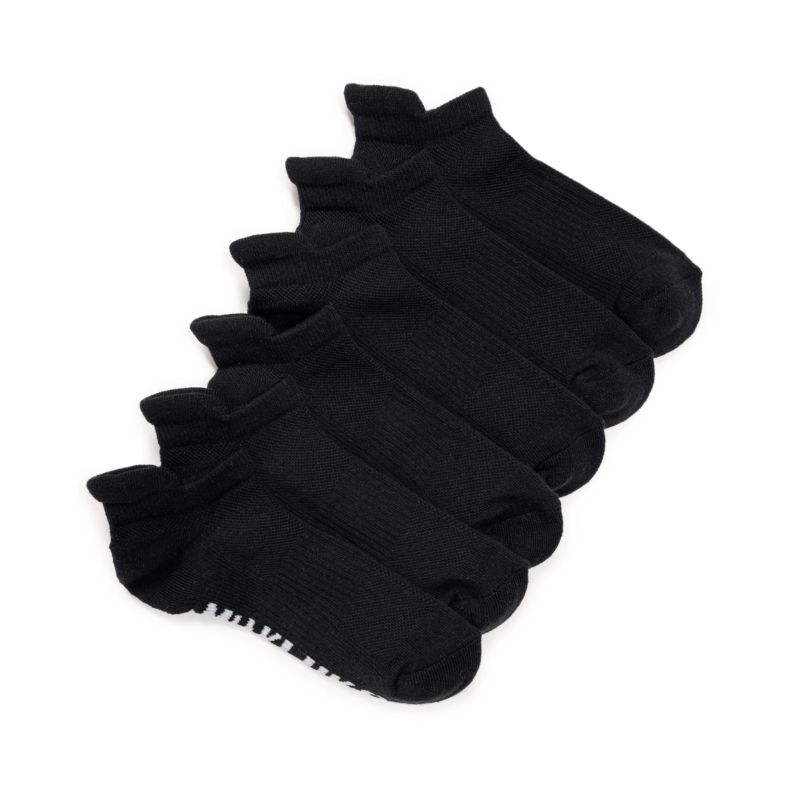 Women's Low Cut Ankle Compression Socks, 6 Pair Pack