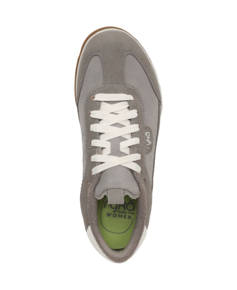 Women's Effortless Lace Up Court Sneakers