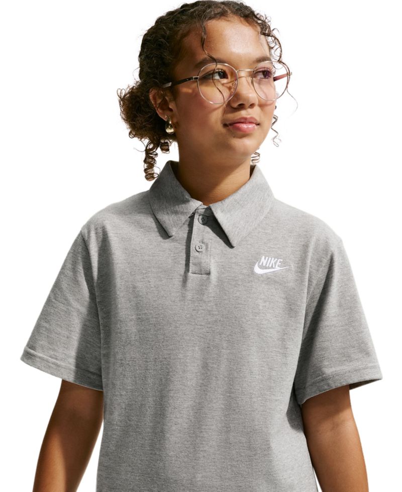 Boys' and Girls' 7-20 Sportswear Club Knit Short-Sleeve Polo Shirt