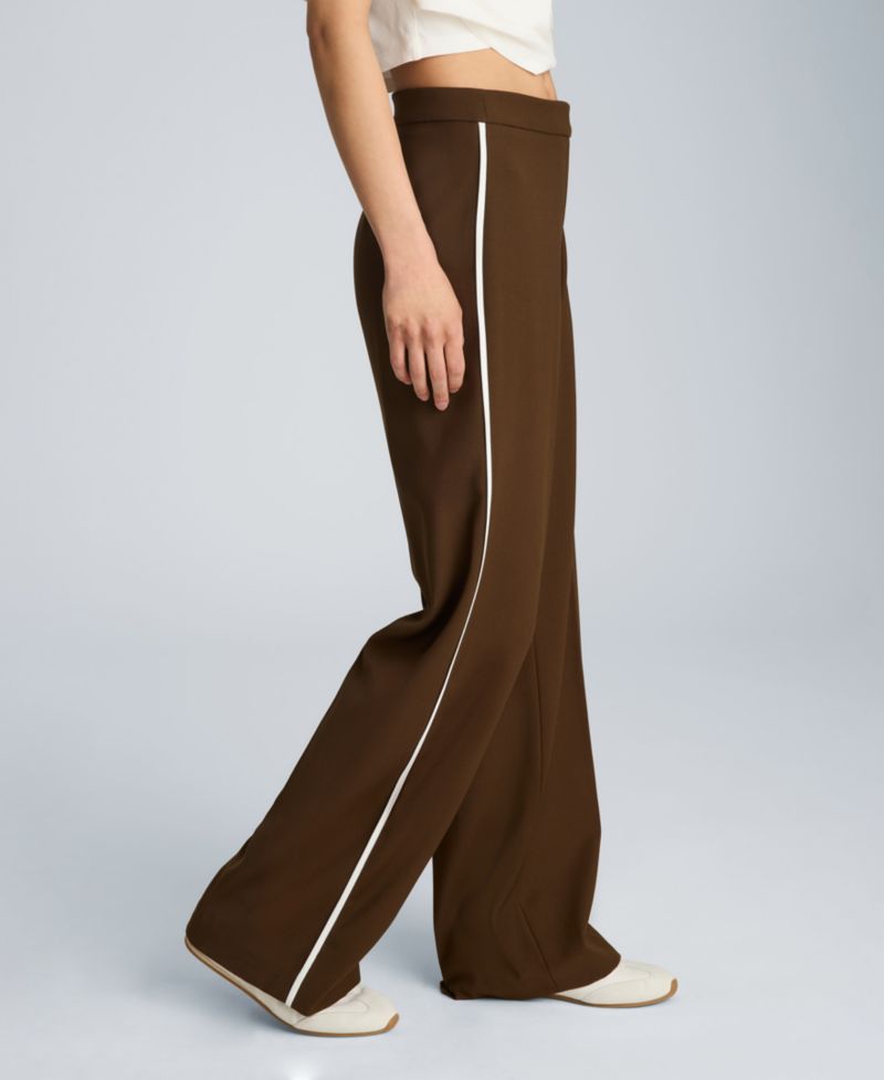 Women's High-Rise Side Piping Pants