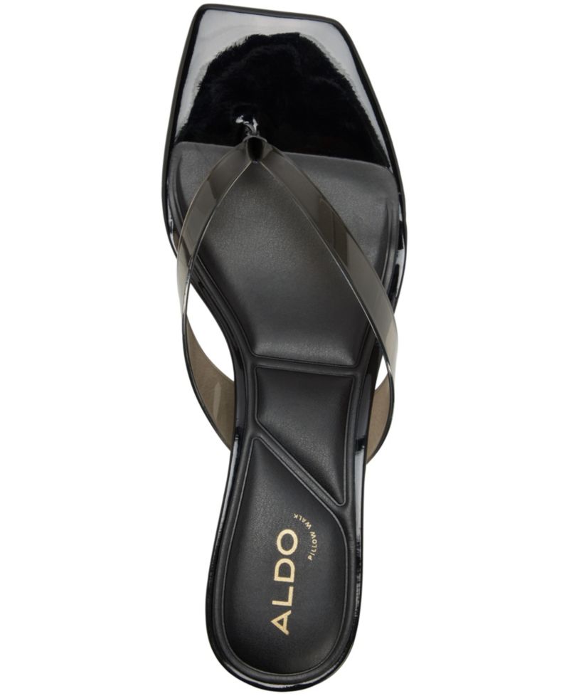 Women's Adryanna Block Heel Thong Sandals