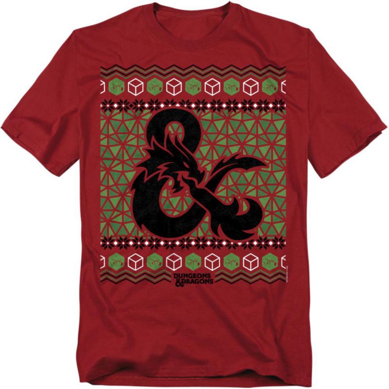 Men's Ampersand Logo Ugly Christmas T-Shirt