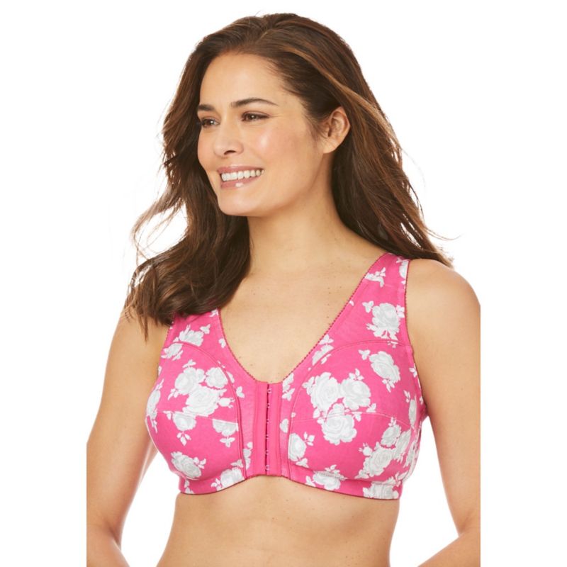 Women's Front-Close Wireless Bra