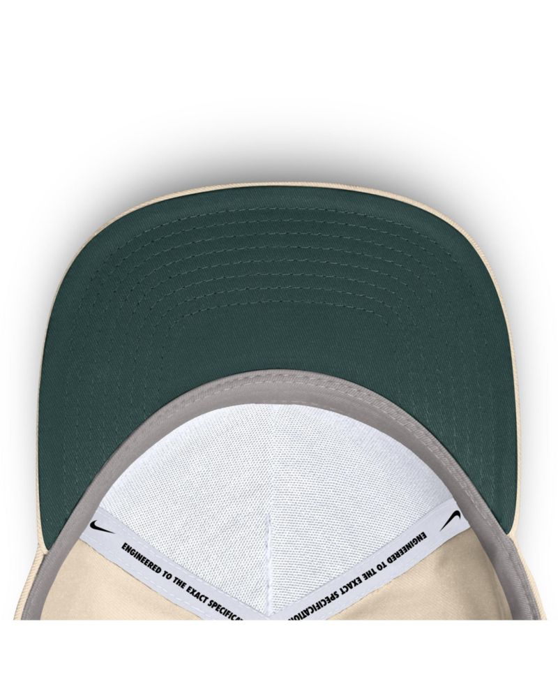 Men's and Women's Natural Michigan State Spartans Legacy Vintage Rope Rise Adjustable Hat