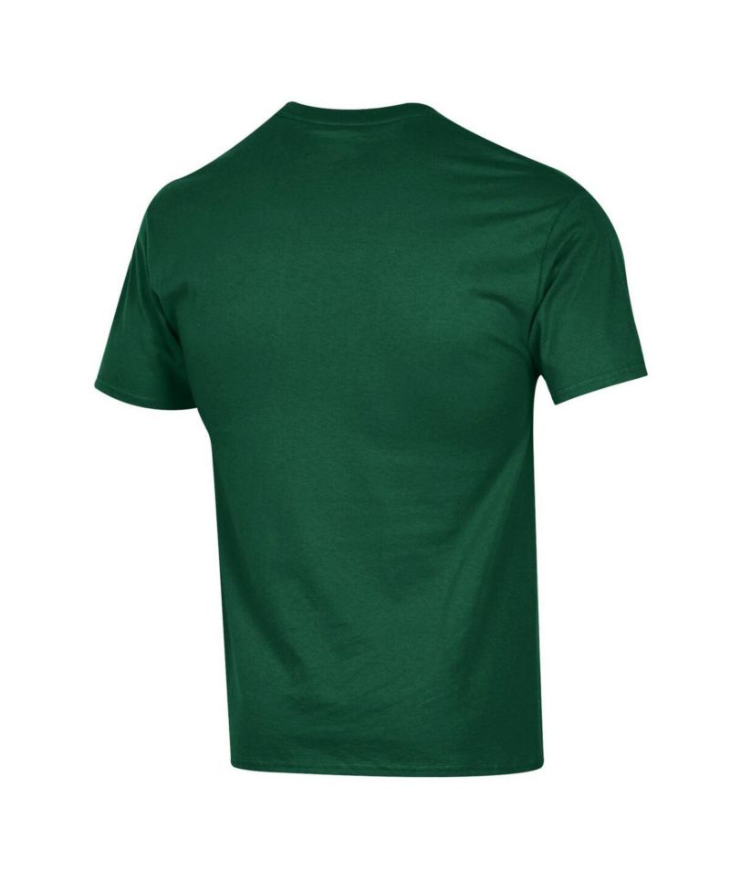 Men's Green South Florida Bulls Arch Over Logo T-Shirt