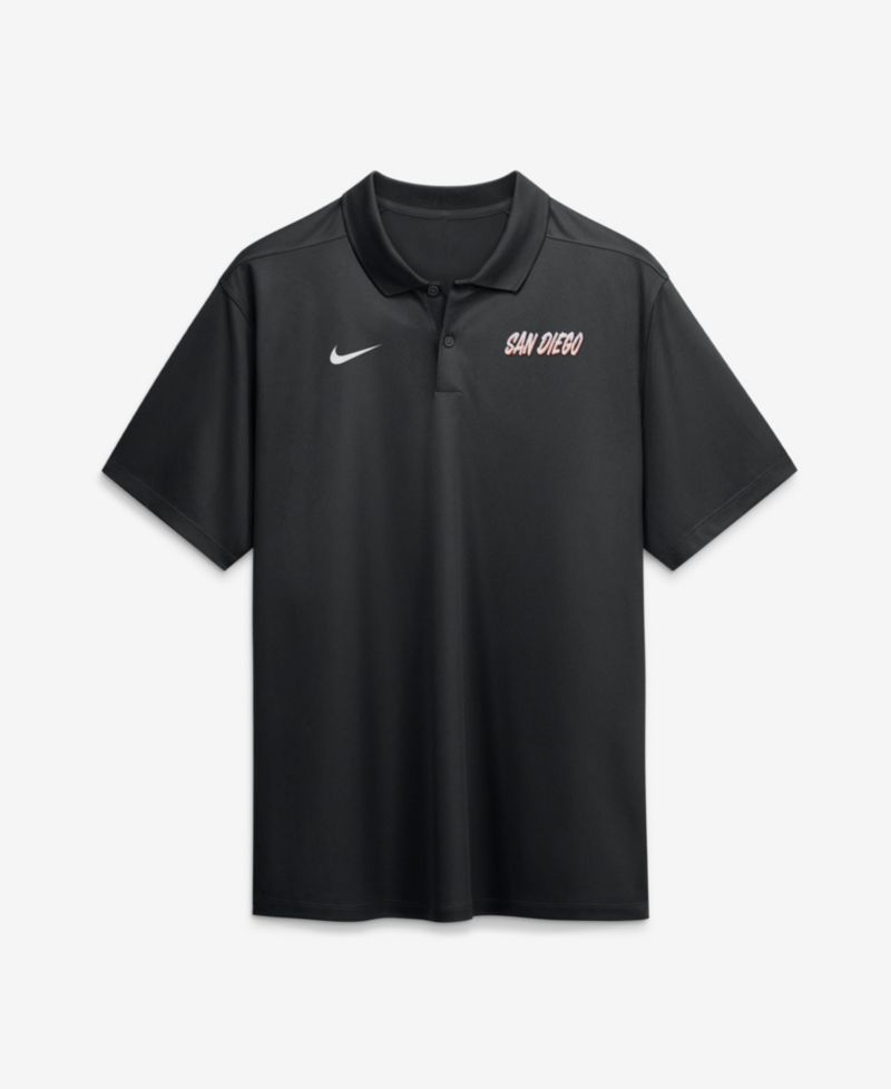 Men's Black San Diego Padres City Connect Victory Dri-FIT Polo Shirt