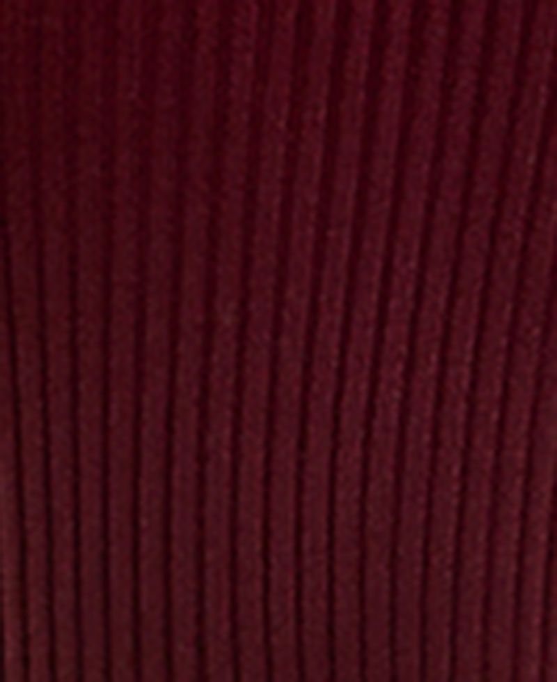 Juniors' Mock Neck Long-Sleeve A-Line Sweater Dress