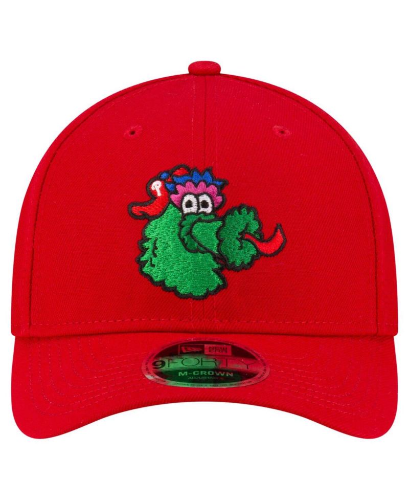 Men's Red Philadelphia Phillies Player Replica 9FORTY Adjustable Hat